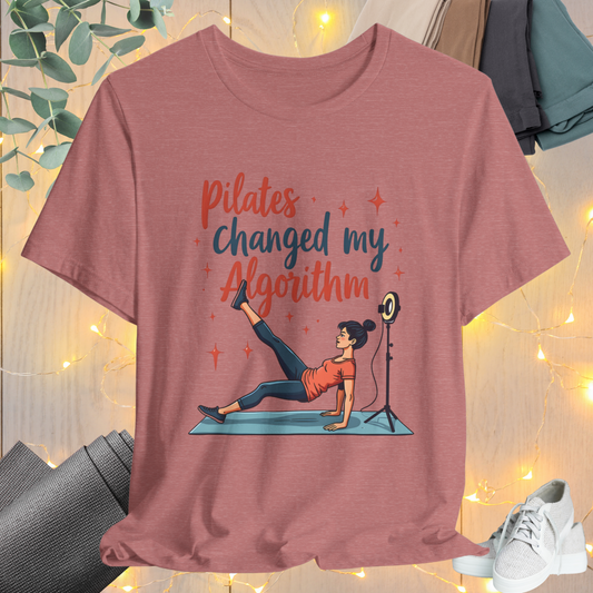 Pilates Vibes T-Shirt | Unisex Jersey Short Sleeve Tee