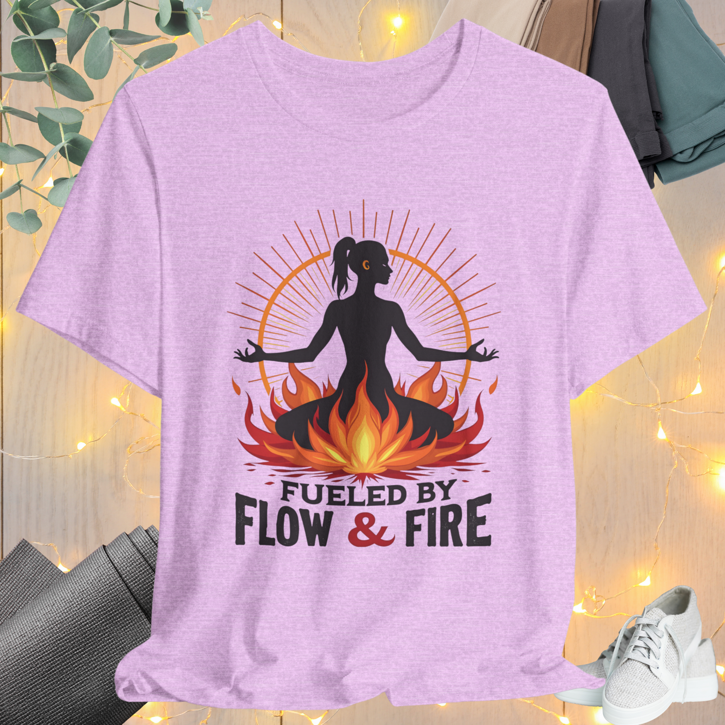 Flow Fire Yoga Tee