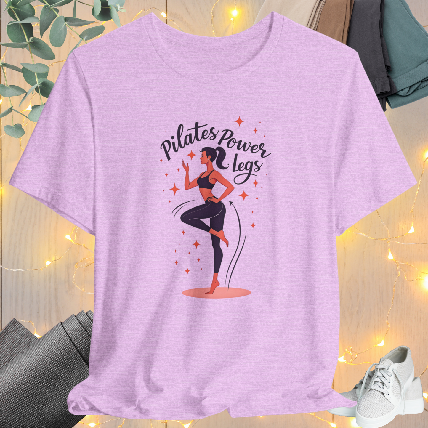 Pilates Leg Tee