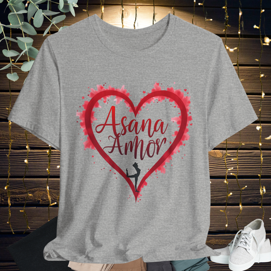 Red Heart Asana Amor Tee