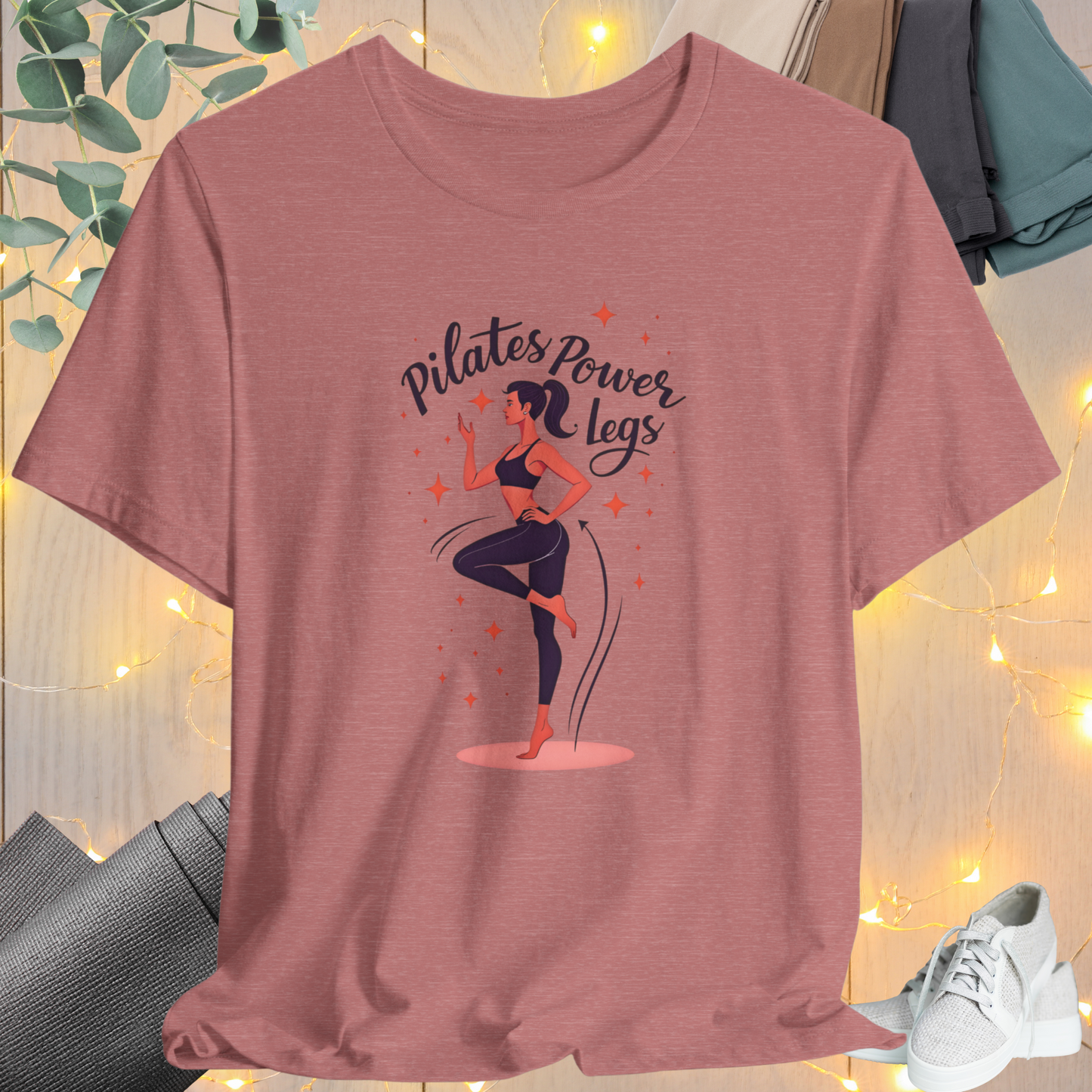 Pilates Leg Tee
