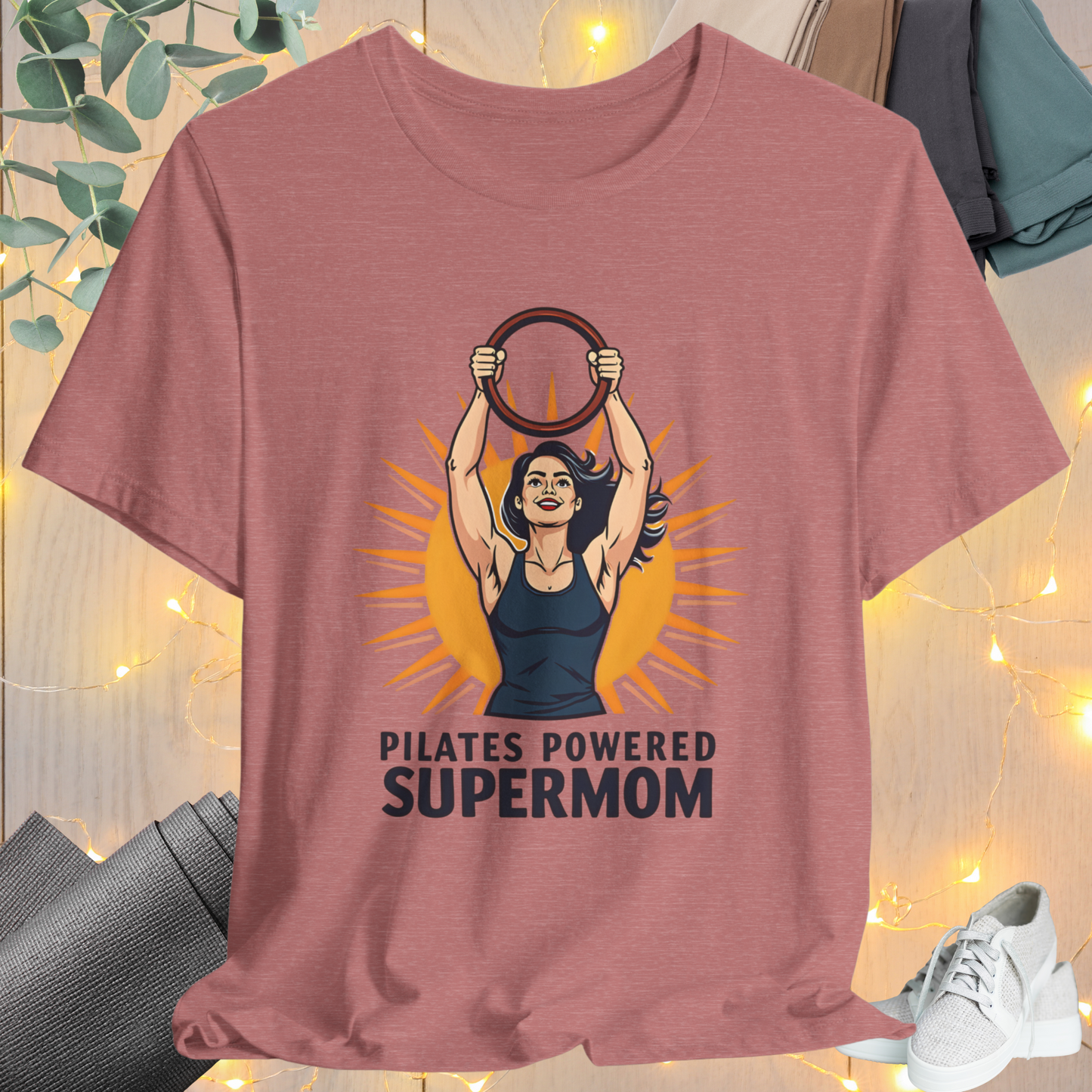 Pilates Strength Tee - SUPERMOM