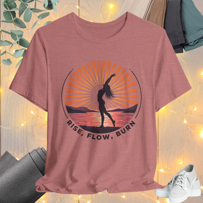 Rise Flow Burn Tee