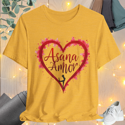 Red Heart Asana Amor Tee