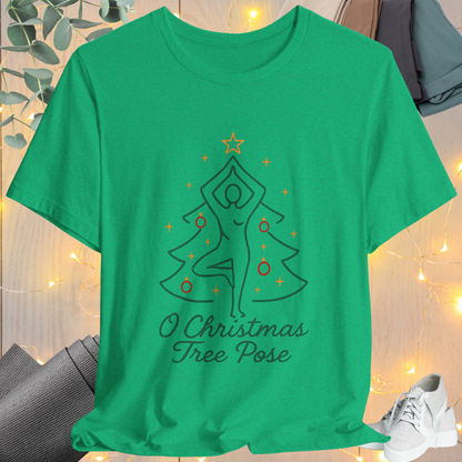 Christmas Tree Pose Yoga Tee