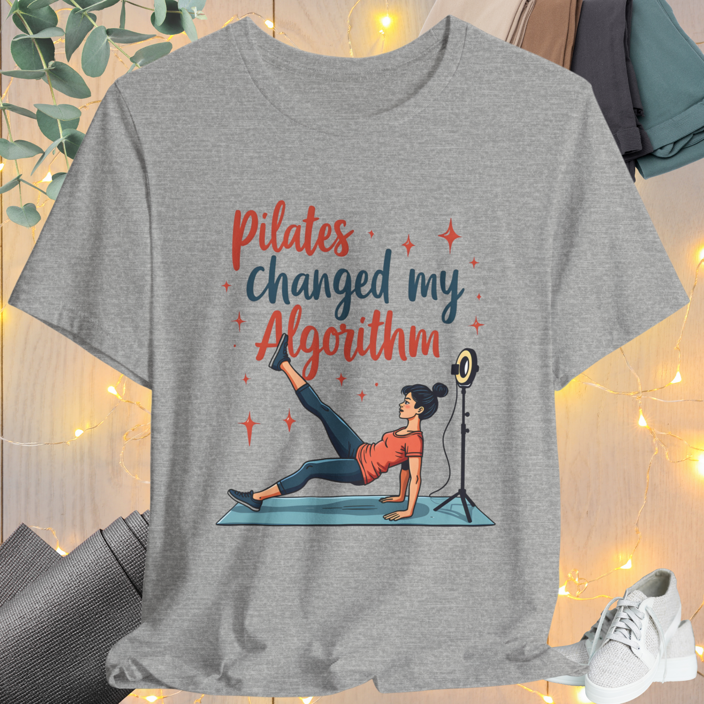 Pilates Vibes T-Shirt | Unisex Jersey Short Sleeve Tee