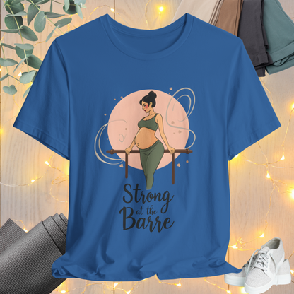 Mom Pregnant Barre Tee
