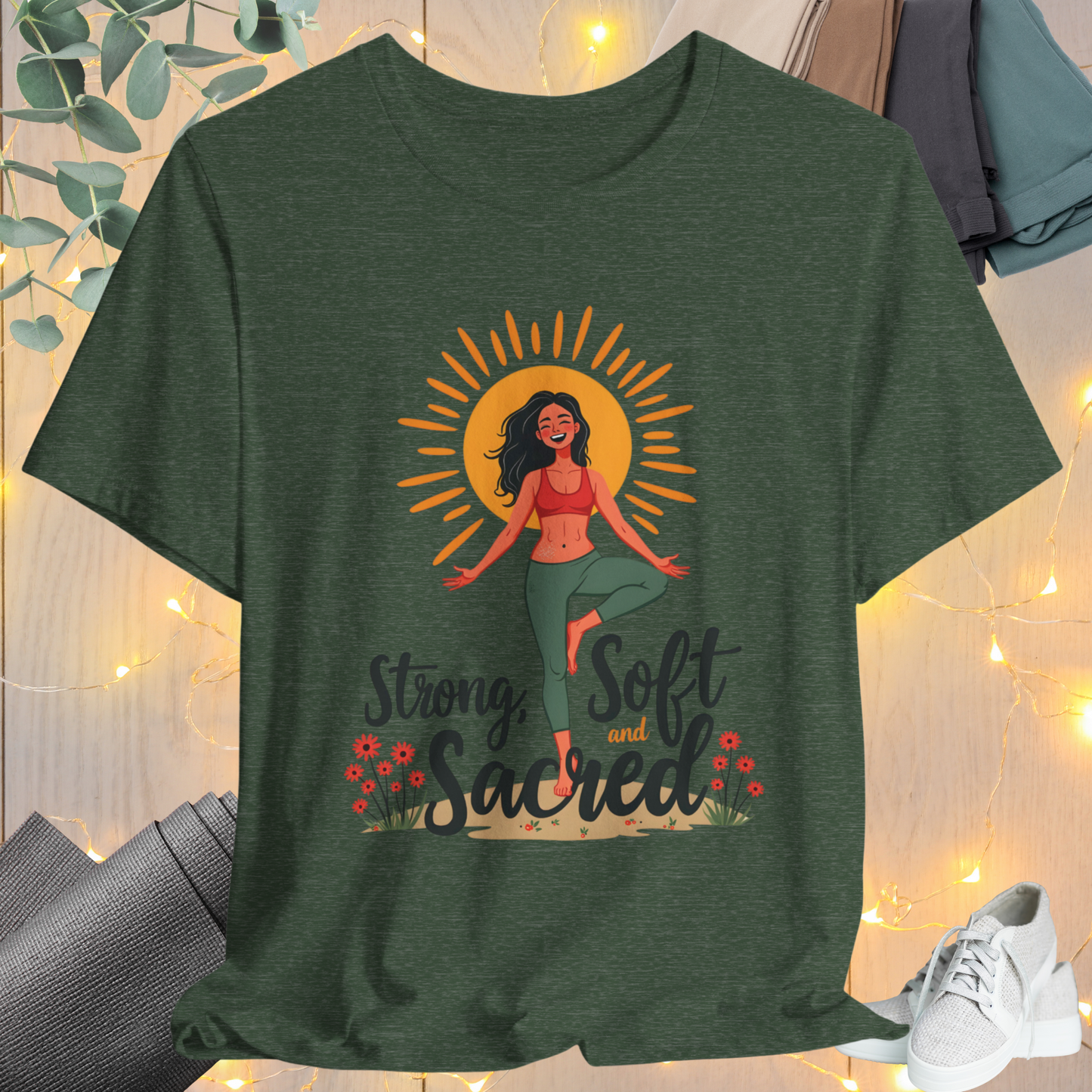 Strong Soft Sacred Tee