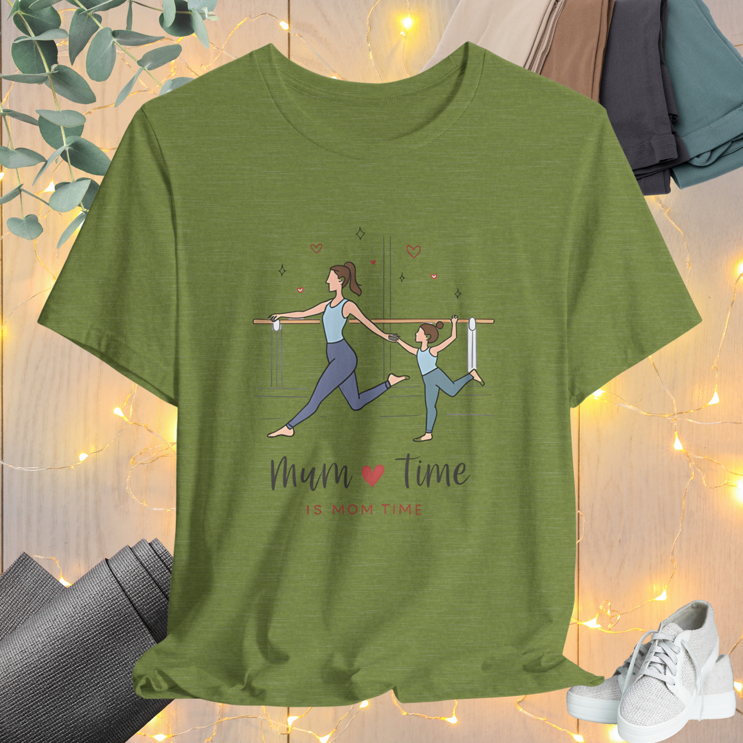 Mom Love Time  Tee