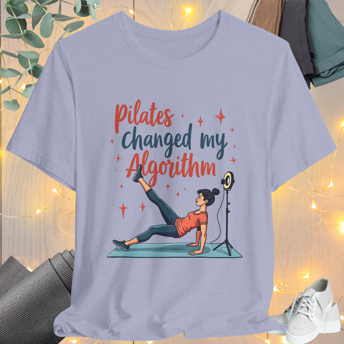 Pilates Vibes T-Shirt | Unisex Jersey Short Sleeve Tee