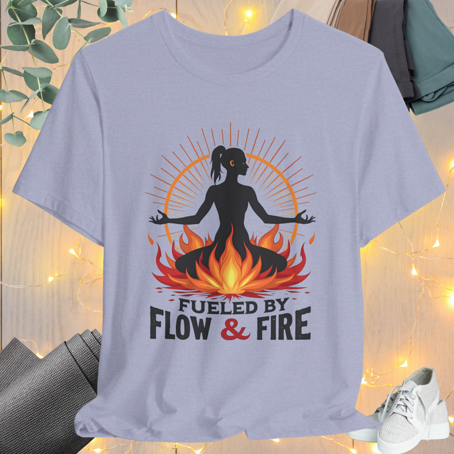 Flow Fire Yoga Tee
