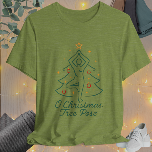 Christmas Tree Pose Yoga Tee