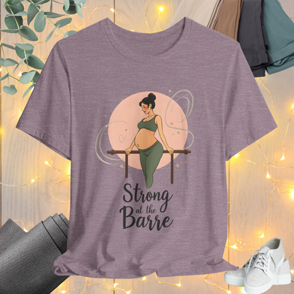Mom Pregnant Barre Tee
