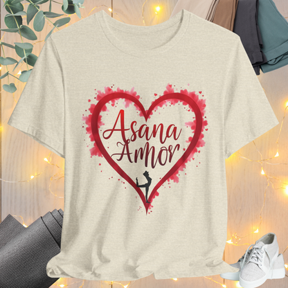 Red Heart Asana Amor Tee