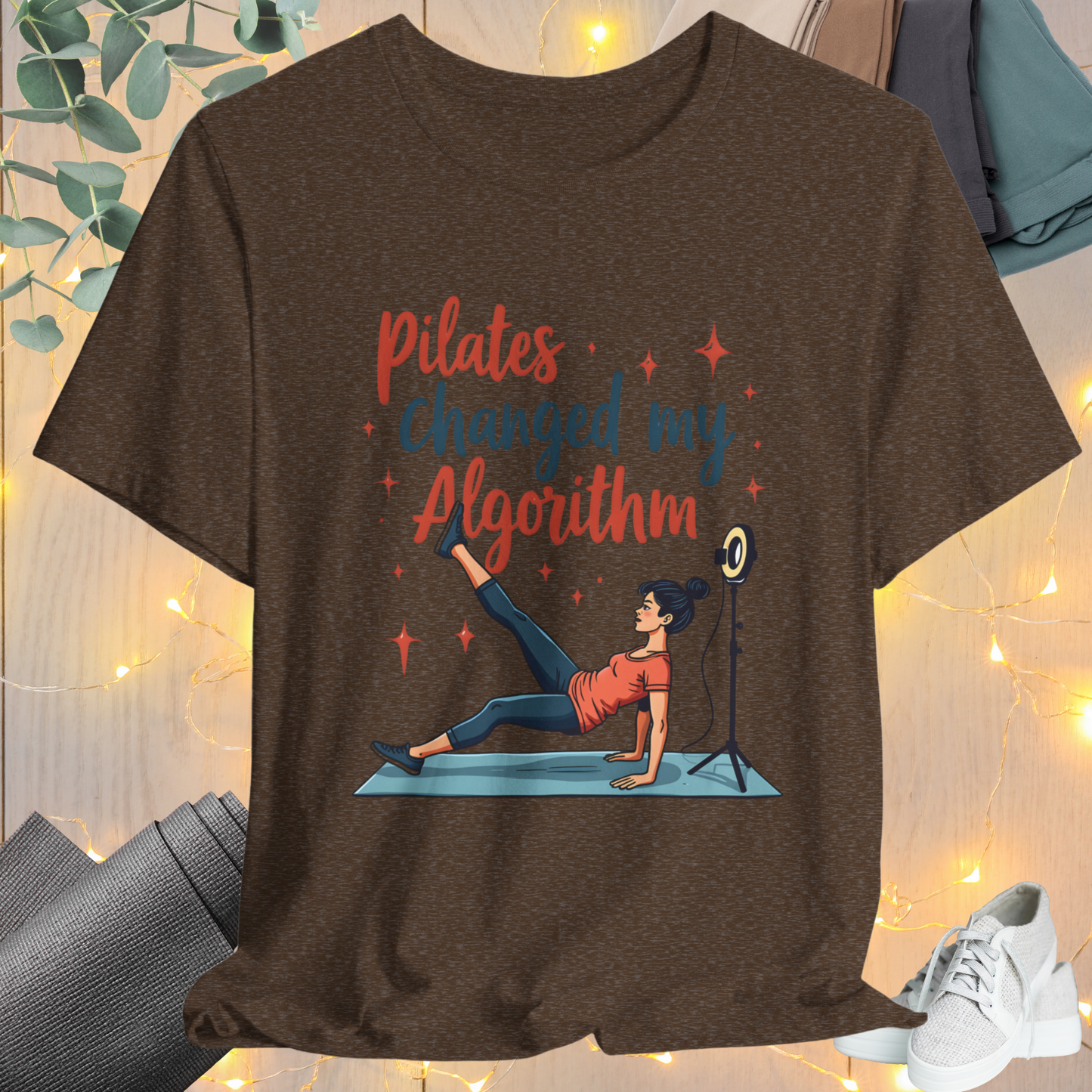 Pilates Vibes T-Shirt | Unisex Jersey Short Sleeve Tee
