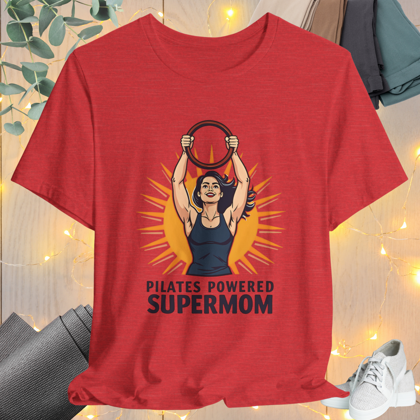 Pilates Strength Tee - SUPERMOM