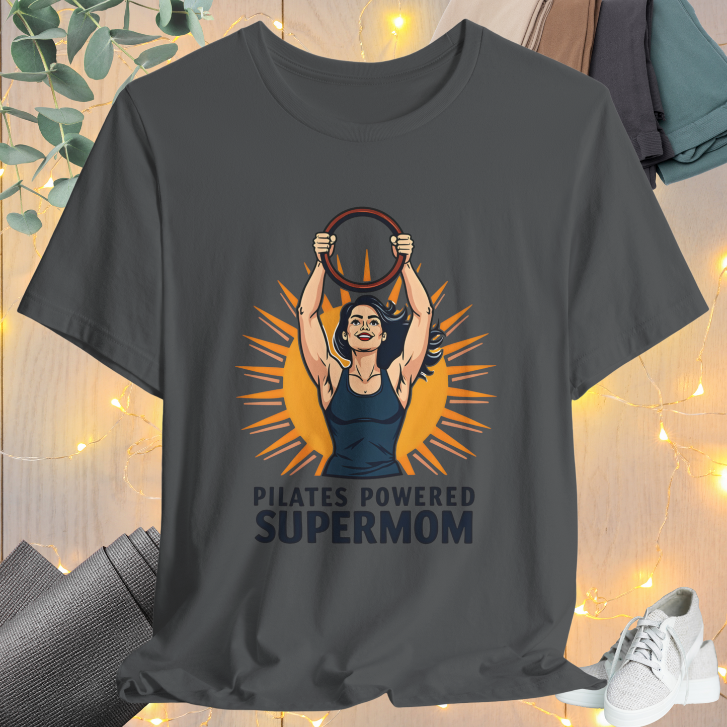 Pilates Strength Tee - SUPERMOM