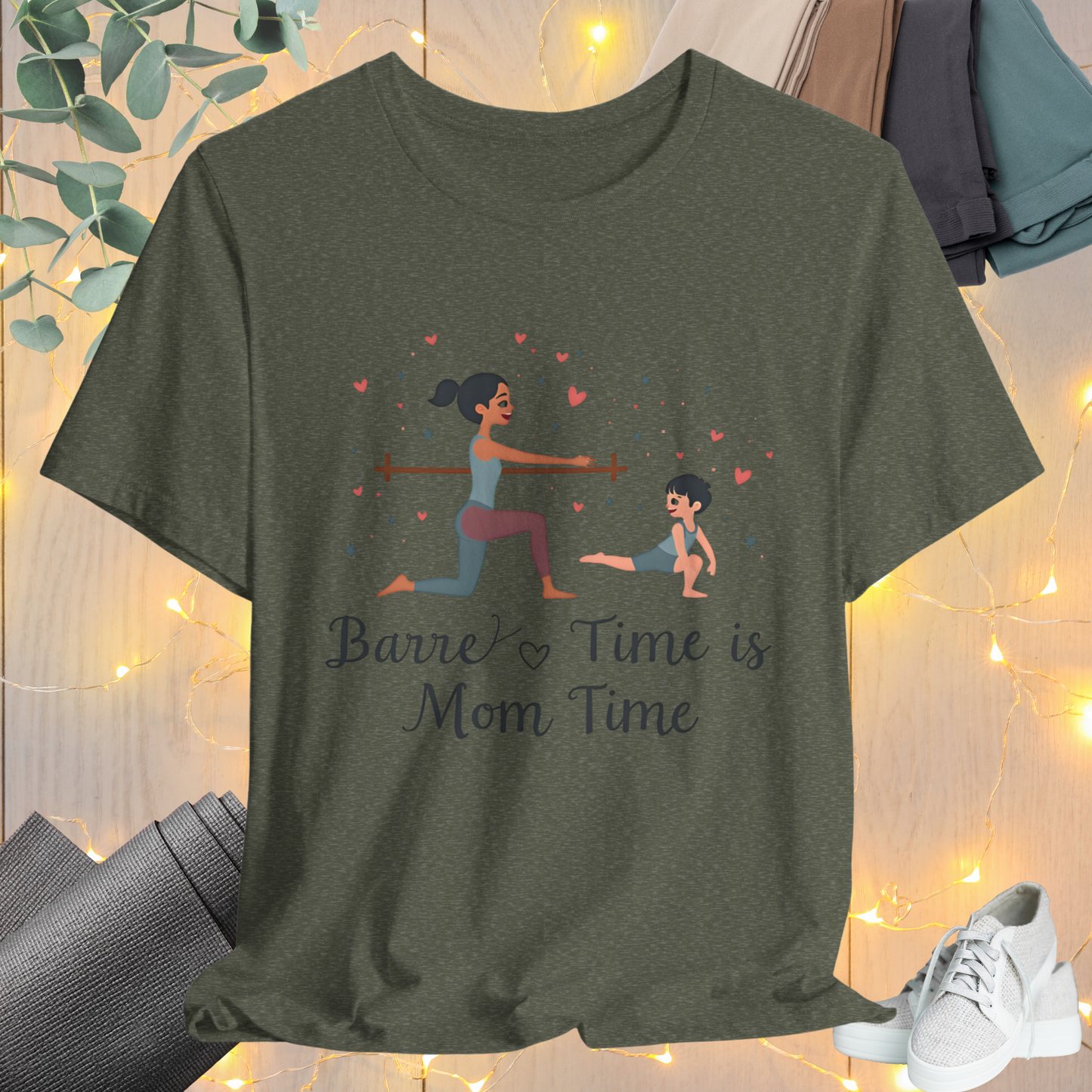 Barre Love Time Tee