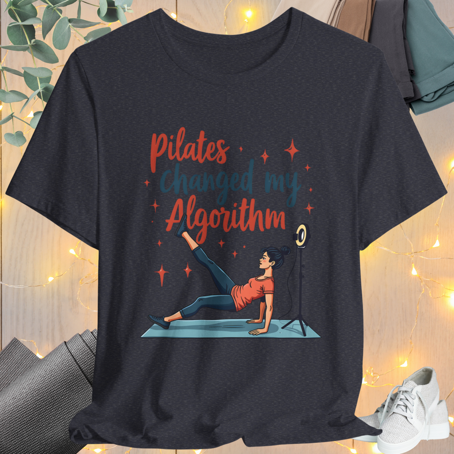 Pilates Vibes T-Shirt | Unisex Jersey Short Sleeve Tee