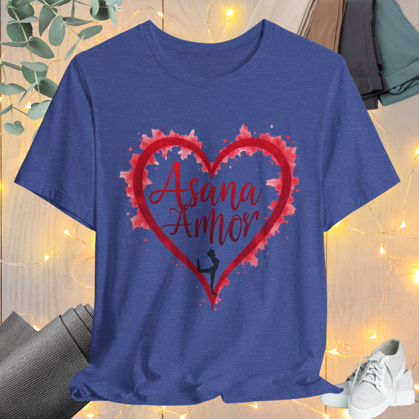 Red Heart Asana Amor Tee