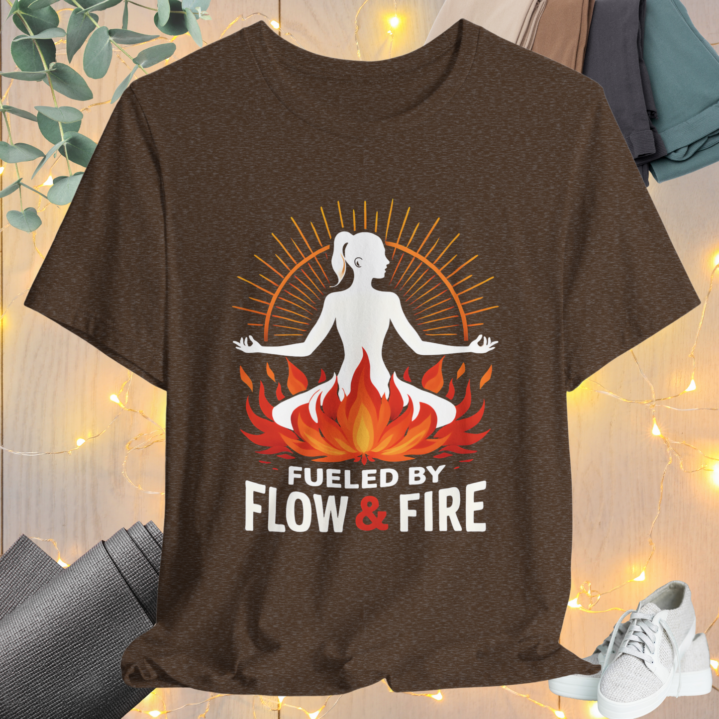 Flow Fire Yoga Tee