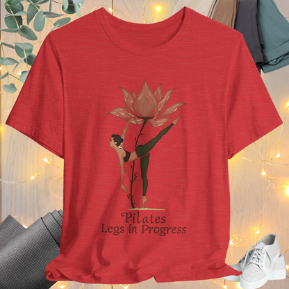 Pilates  Flower Leg Tee