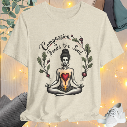 Nourishing Calm Tee - Yoga Green