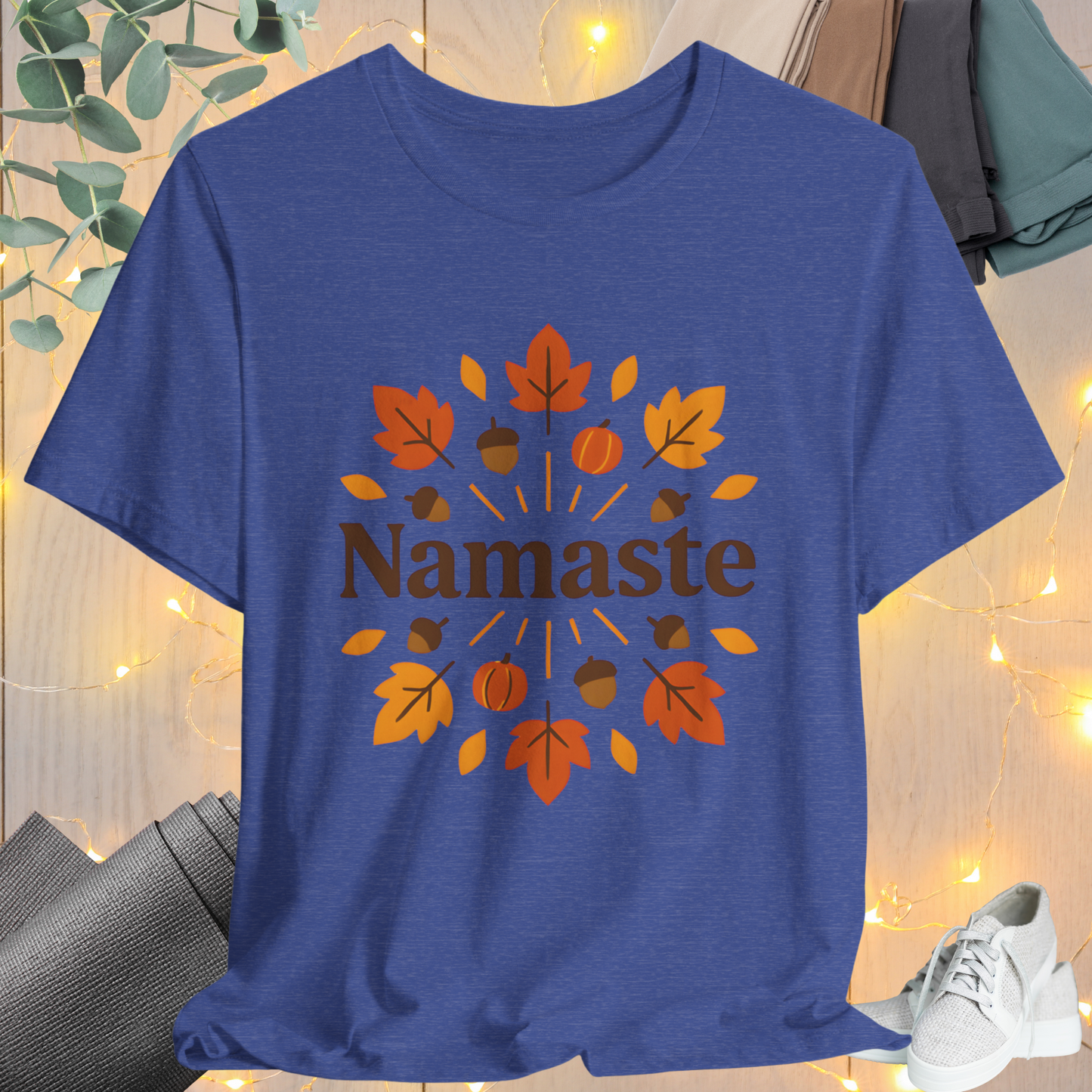 Namaste Autumn Mandala Tee