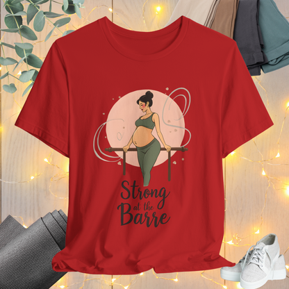 Mom Pregnant Barre Tee