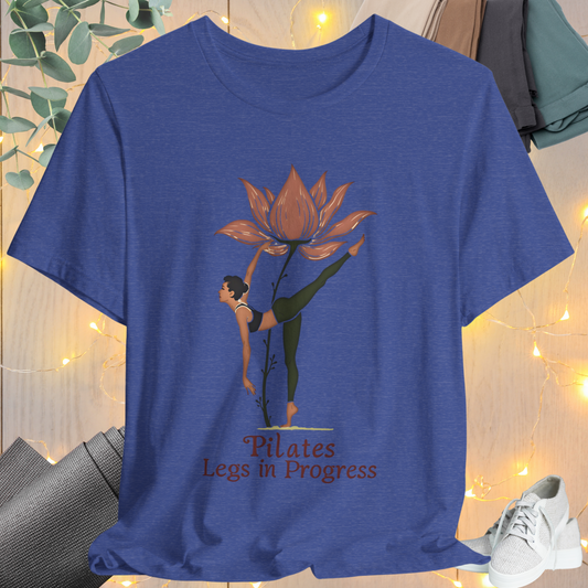 Pilates  Flower Leg Tee