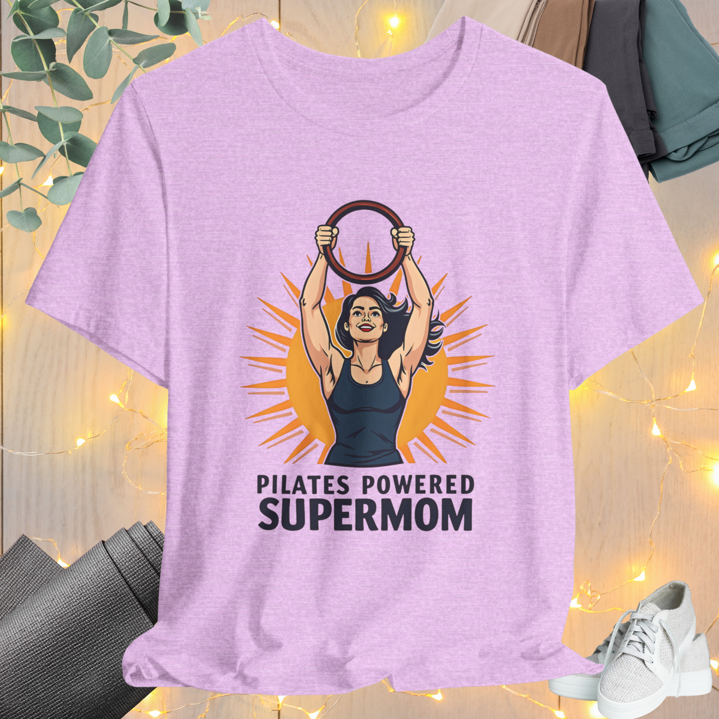 Pilates Strength Tee - SUPERMOM