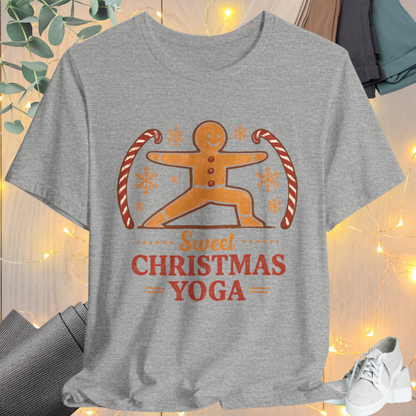 Gingerbread Yogi Warrior Tee