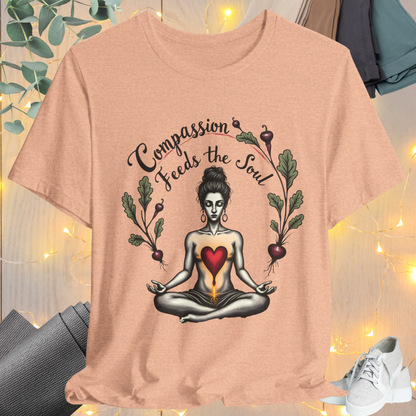 Nourishing Calm Tee - Yoga Green