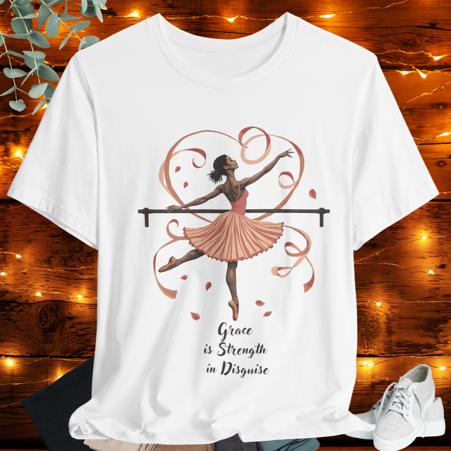 Barre Beauty Tee "Dancing Silhouette"