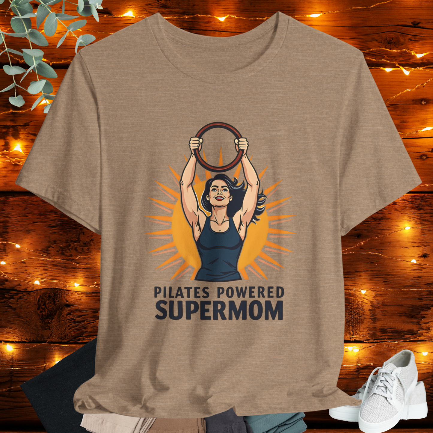Pilates Strength Tee - SUPERMOM