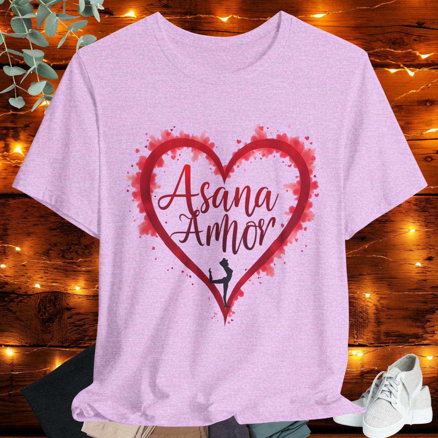 Red Heart Asana Amor Tee