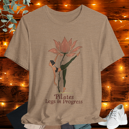 Pilates  Flower Leg Tee