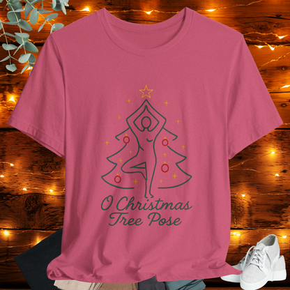 Christmas Tree Pose Yoga Tee