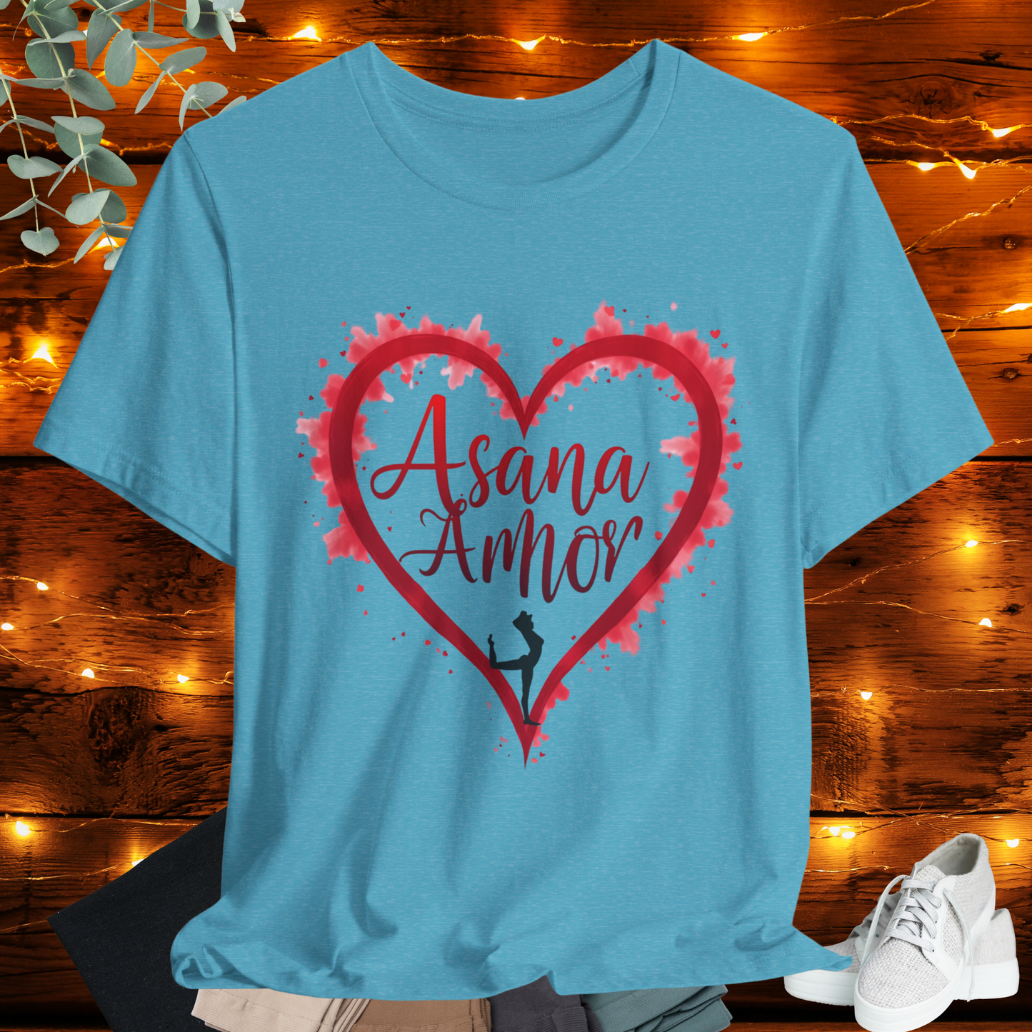 Red Heart Asana Amor Tee