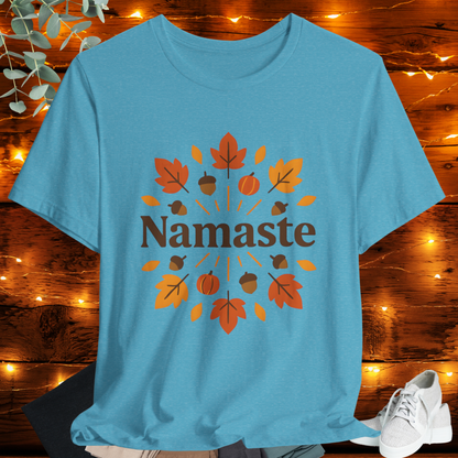 Namaste Autumn Mandala Tee