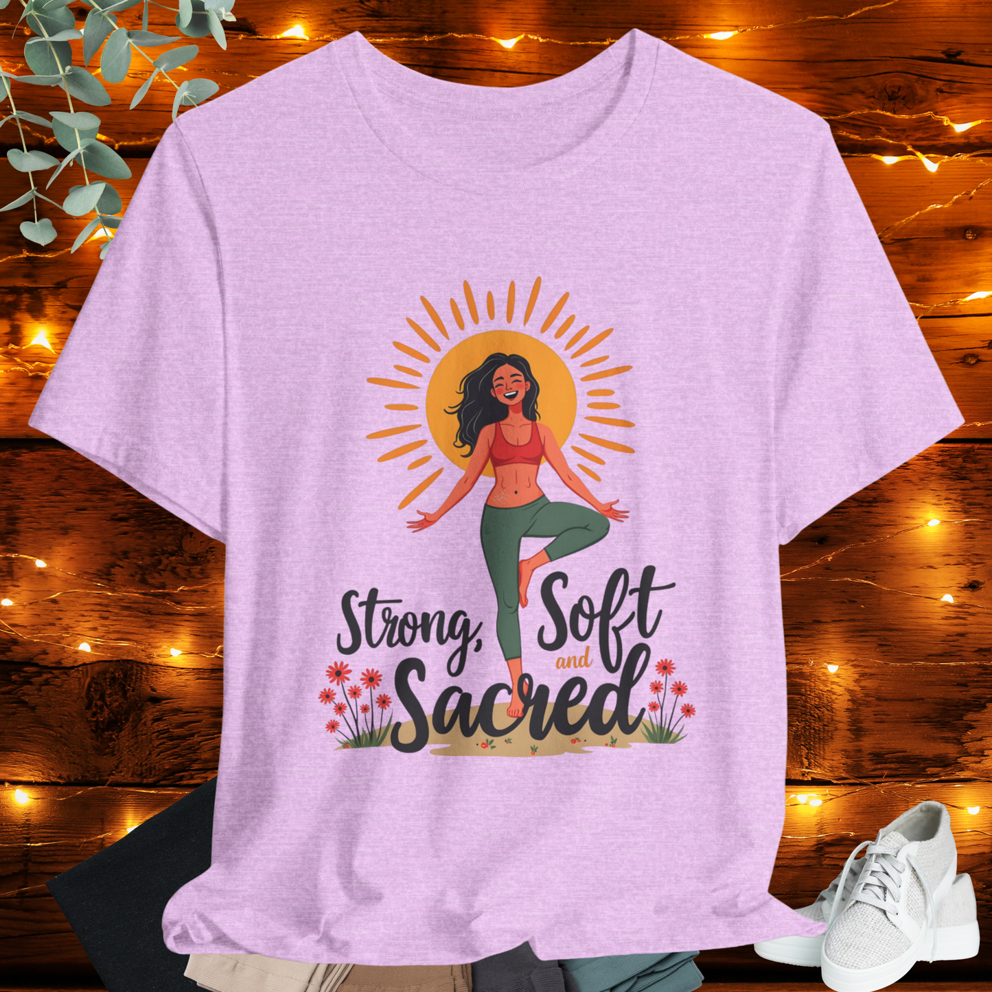 Strong Soft Sacred Tee