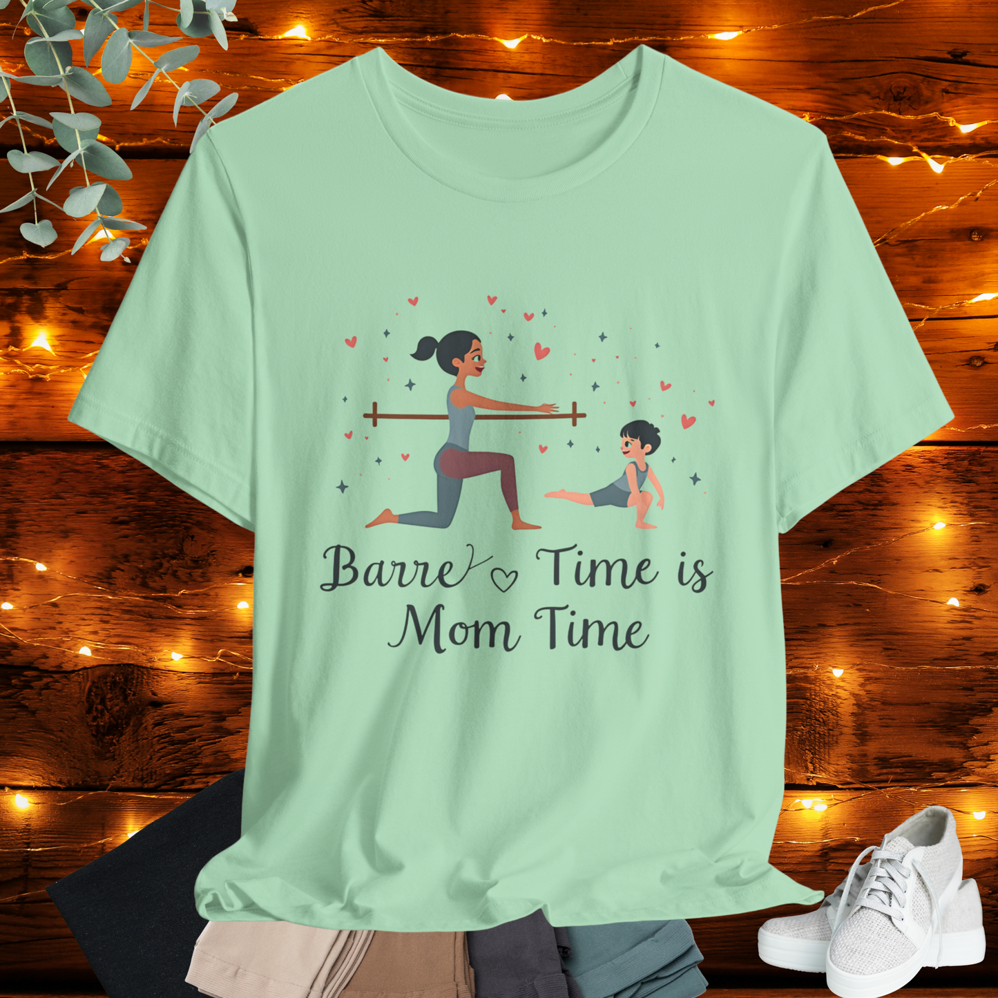 Barre Love Time Tee