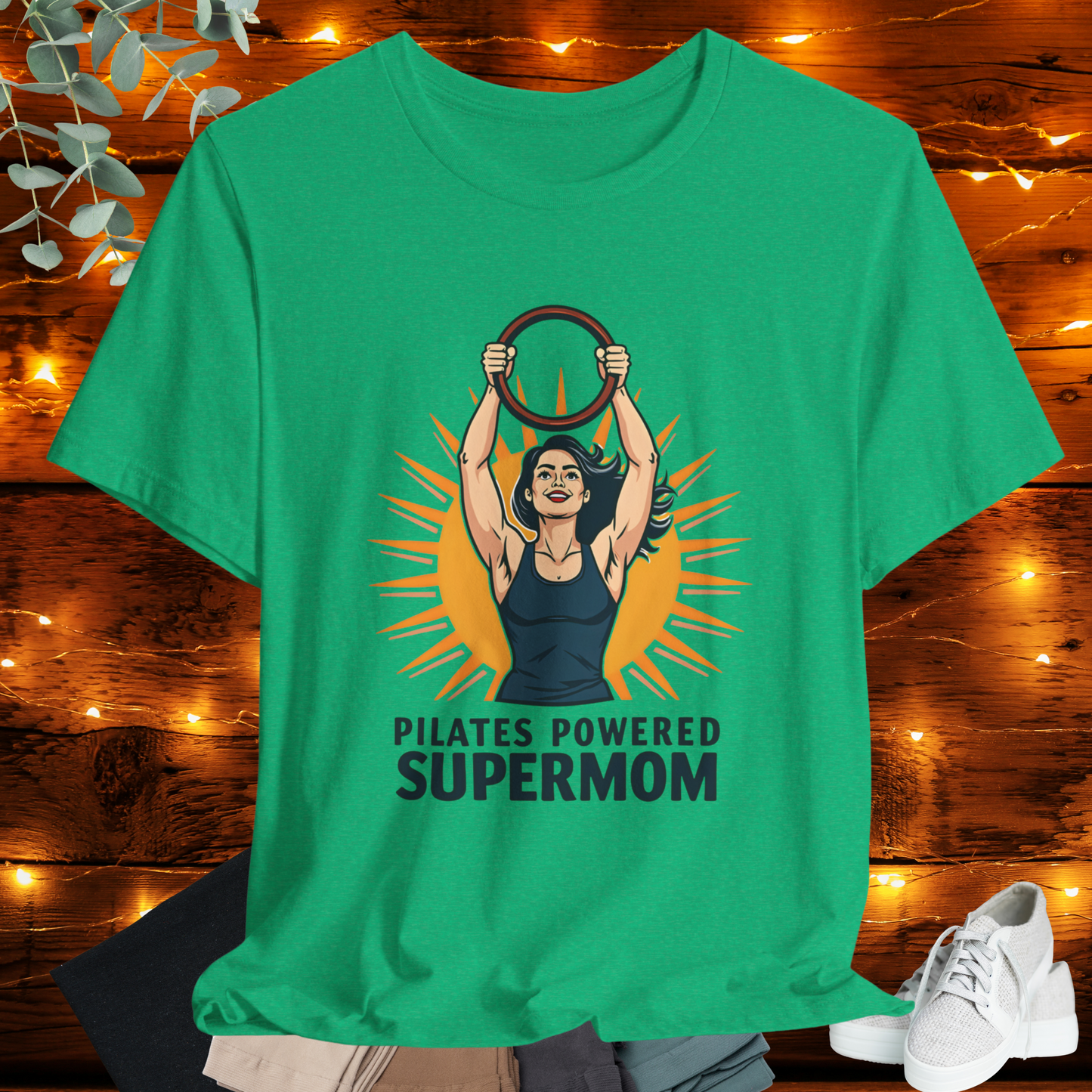 Pilates Strength Tee - SUPERMOM