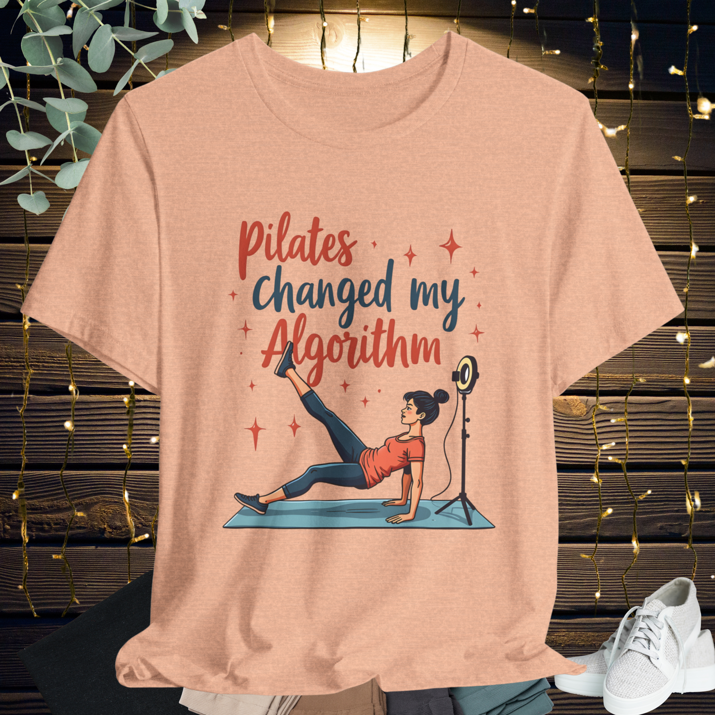 Pilates Vibes T-Shirt | Unisex Jersey Short Sleeve Tee