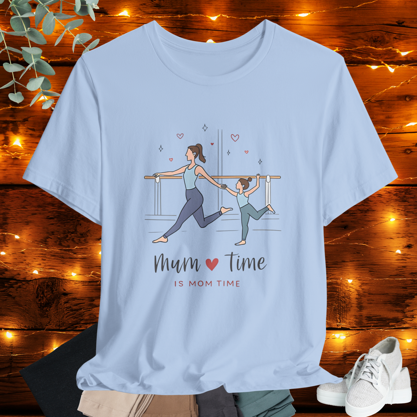 Mom Love Time  Tee
