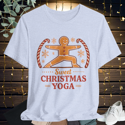 Gingerbread Yogi Warrior Tee