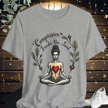 Nourishing Calm Tee - Yoga Green