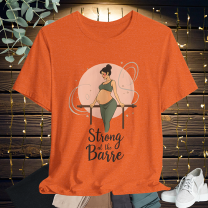 Mom Pregnant Barre Tee