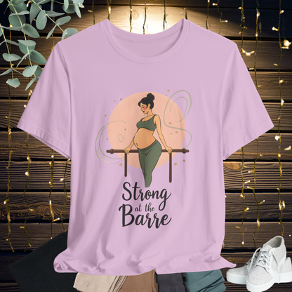 Mom Pregnant Barre Tee