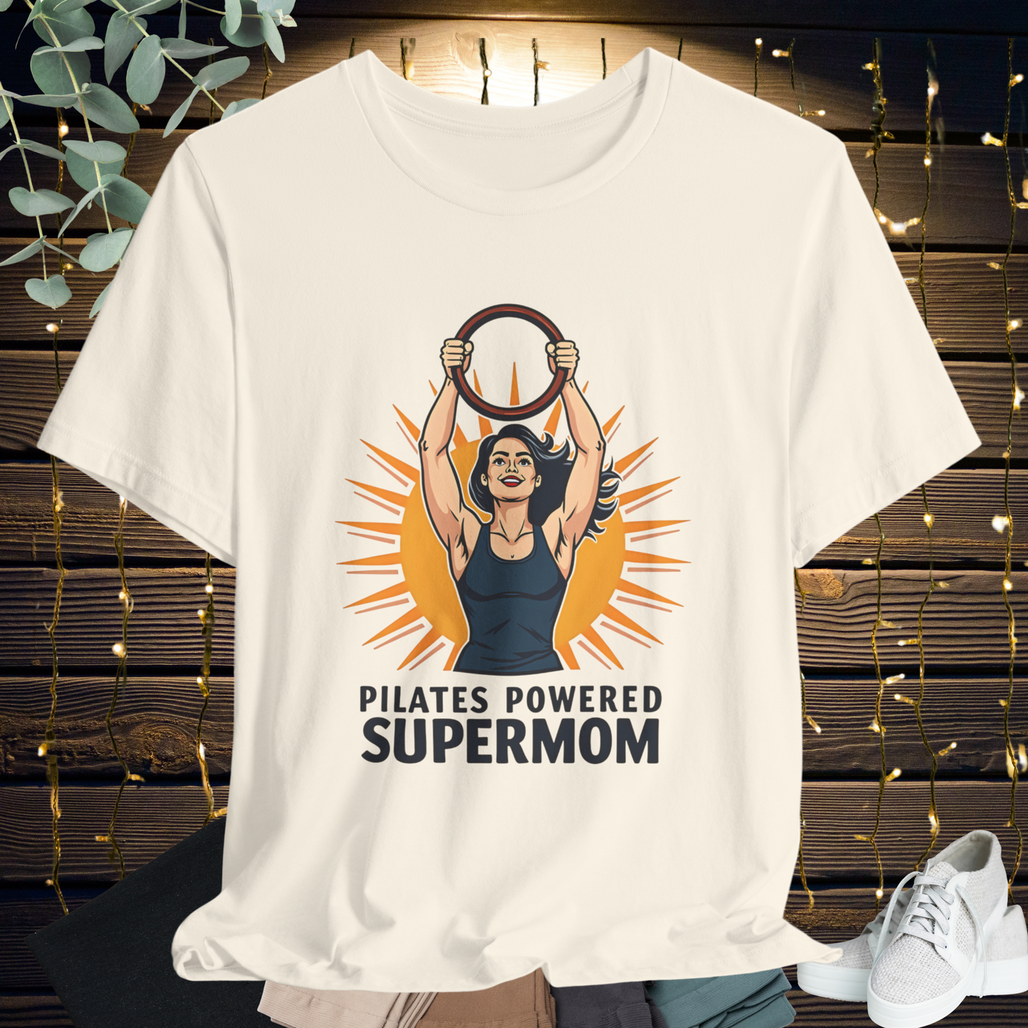Pilates Strength Tee - SUPERMOM